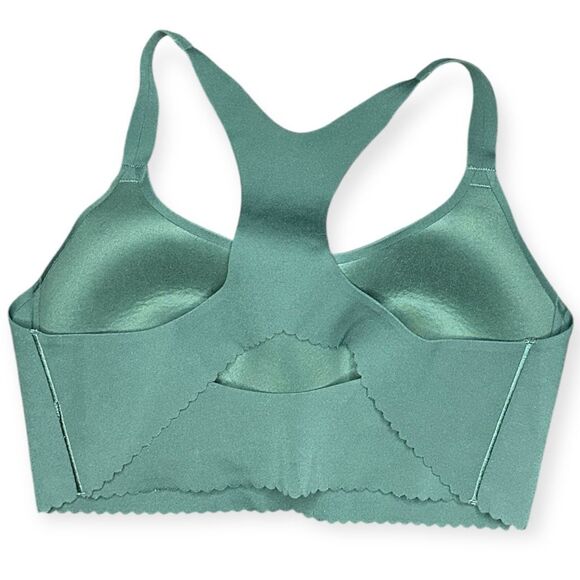 OFFLINE BY AERIE Women’s Green Real Me Hold Up! Racerback Sports Bra Size Large - Picture 3 of 5